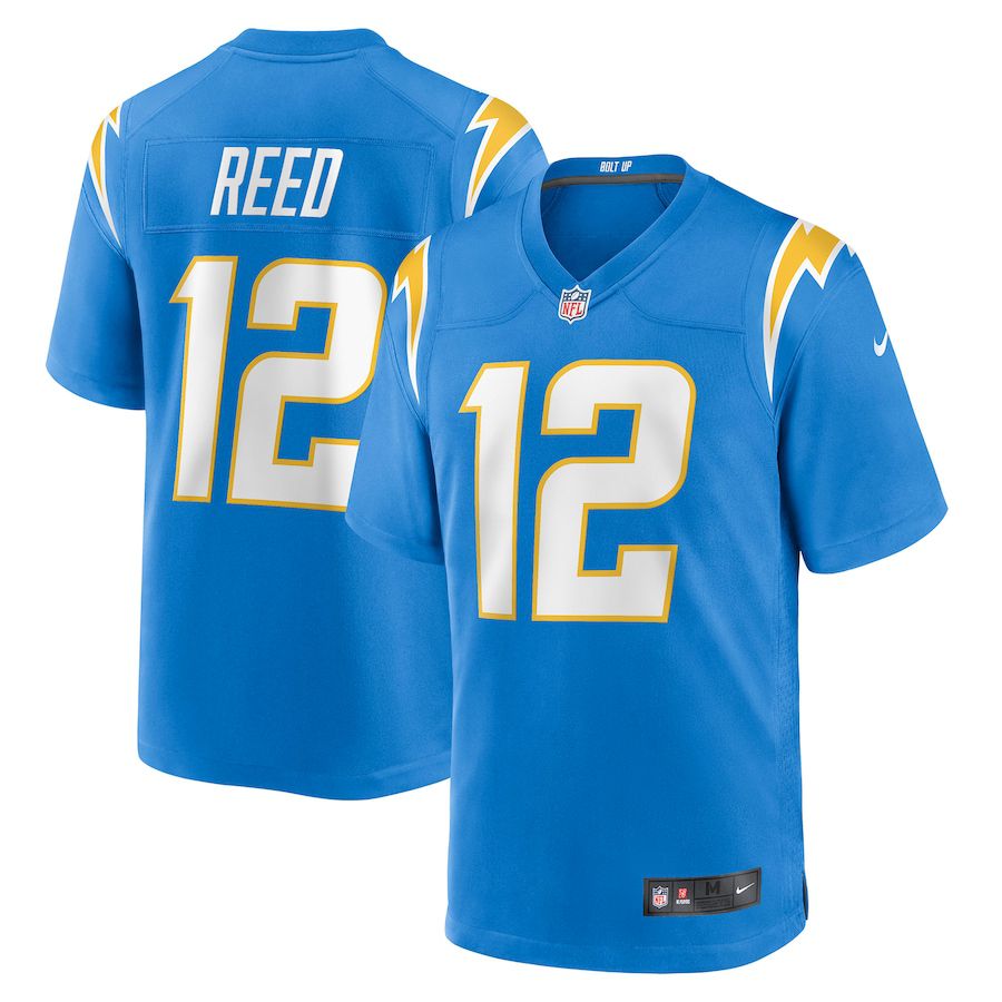 Men Los Angeles Chargers #12 Joe Reed Nike Powder Blue Game NFL Jersey